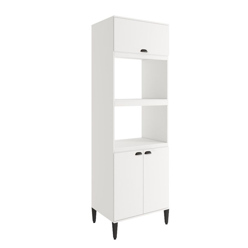 Torre-Quente-para-1-Forno-1-Microondas-3-Portas-Lotus-Carraro-Branco