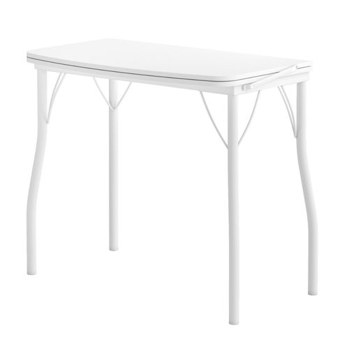 Mesa Dobrável Extensível 216 Carraro Branco