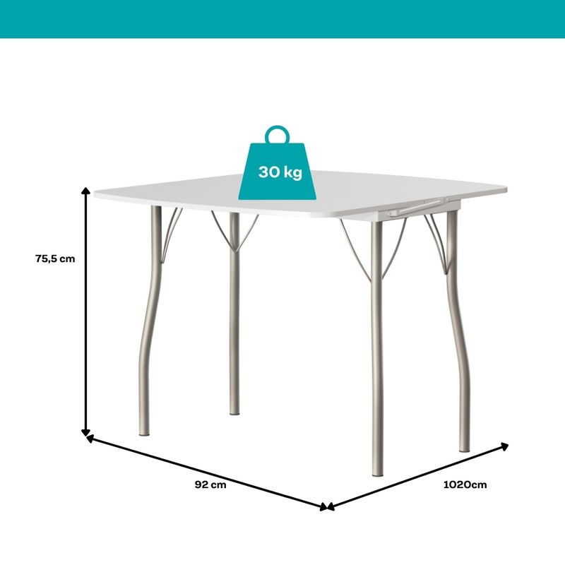 Mesa-Dobravel-Extensivel-216-Carraro-Branco-Prata