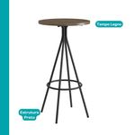 Mesa-Alta-Bistro-2-Lugares-Redonda-59cm-1575-Carraro-Legno