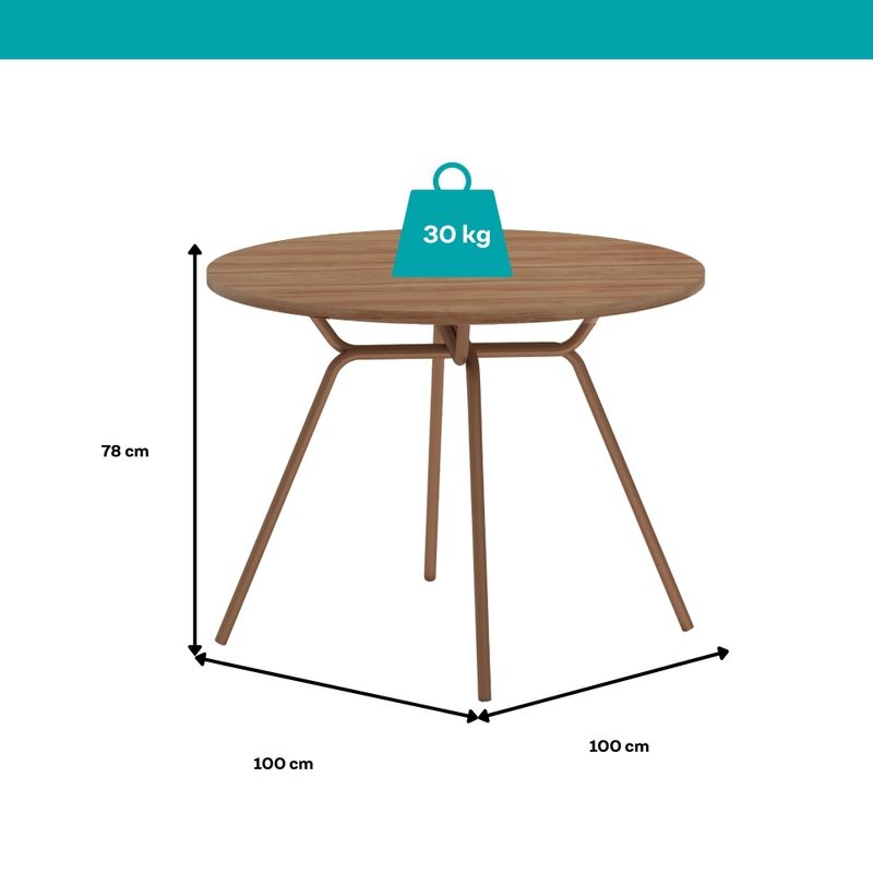 Mesa-de-Jantar-4-Lugares-Redonda-100m-1588-Carraro-Freijo-com-Rose