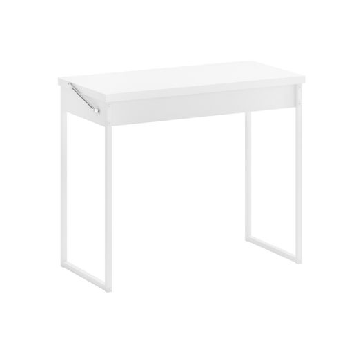 Mesa com Tampo Dobrável Extensível 1589 Carraro Branco