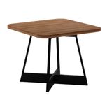 Mesa-de-Jantar-Quadrada-90cm-Atria-1593-Carraro-Nogal-com-Preto