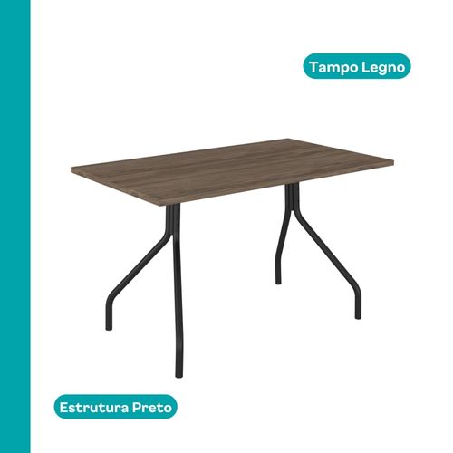 Conjunto Sala de Jantar 6 Cadeiras Malaga Carraro Legno