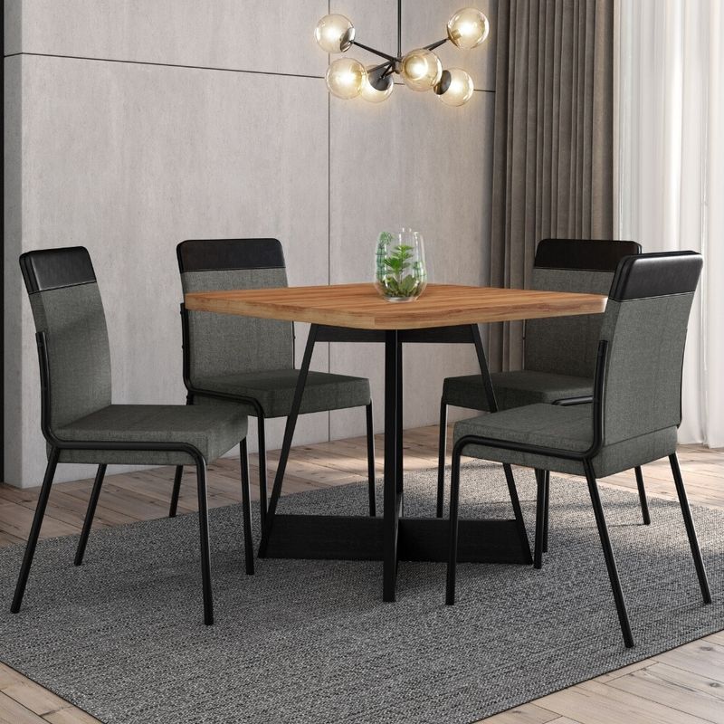 Conjunto-Sala-de-Jantar-4-Cadeiras-Seul-Carraro-Nogal-Preto