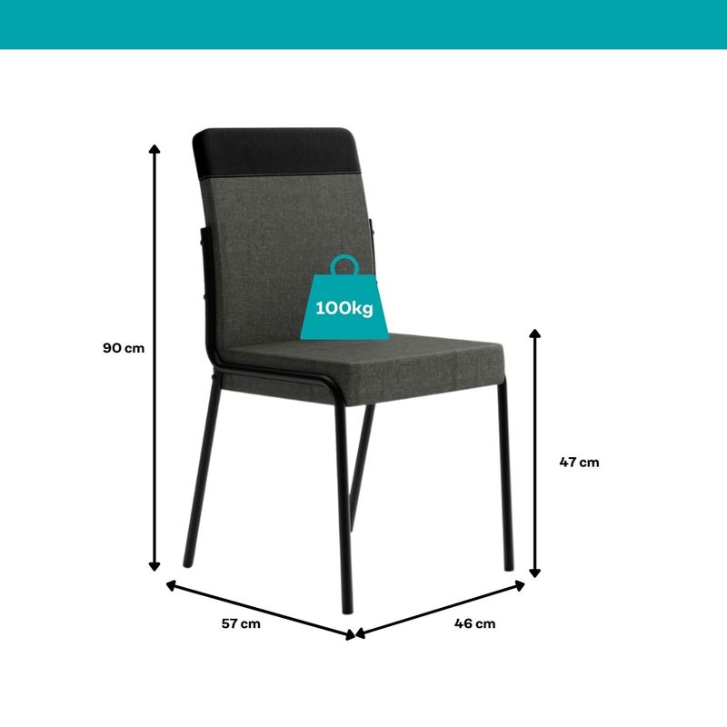 Conjunto-Sala-de-Jantar-4-Cadeiras-Seul-Carraro-Nogal-Preto