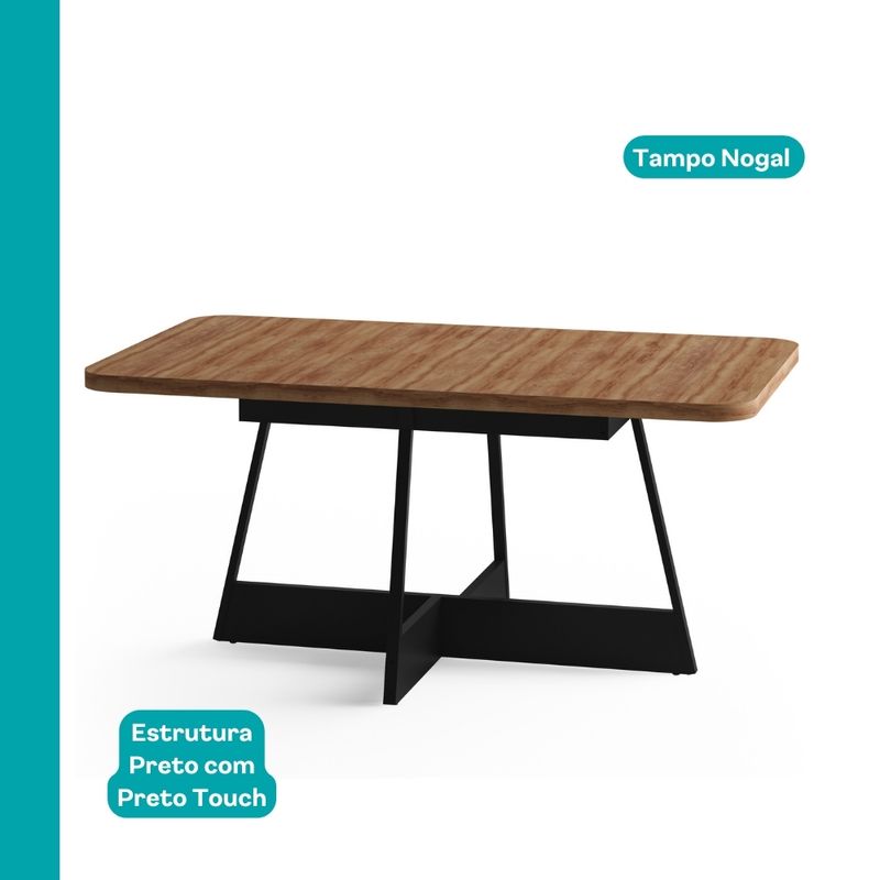 Conjunto-Sala-de-Jantar-6-Cadeiras-Los-Angeles-Carraro-Nogal-com-Preto