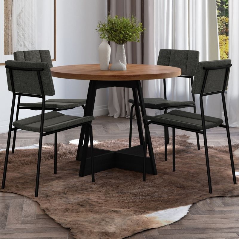 Conjunto-Sala-de-Jantar-4-Cadeiras-Guatemala-Carraro-Nogal-com-Preto