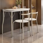 Conjunto-Sala-de-Jantar-2-Banquetas-Palermo-Carraro-Branco-Prata