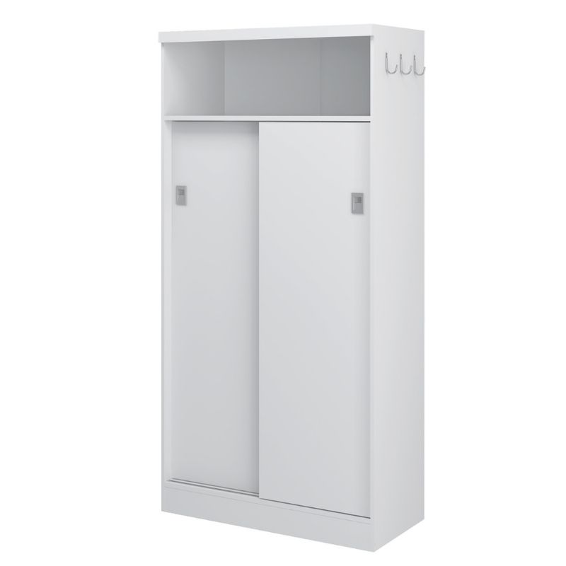 Armario-Utilitario-Multiuso-2-Portas-Carraro-Branco