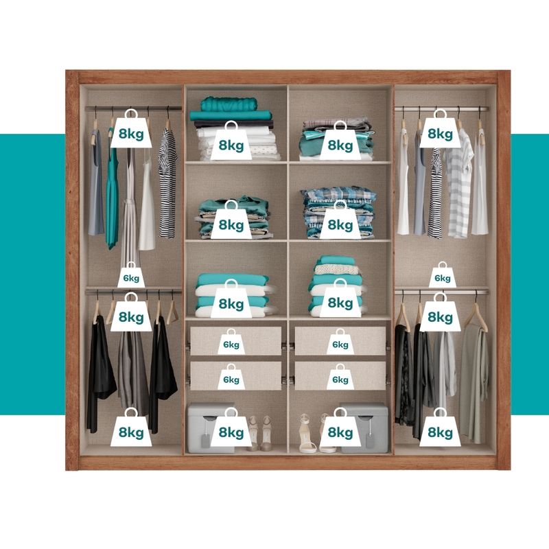 Guarda-Roupa-Casal-com-Espelho-8-Portas-Hester-Carraro-Freijo-