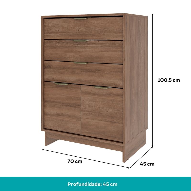 Comoda-3-Gavetas-2-Portas-Quarto-1112-Carraro-Freijo-