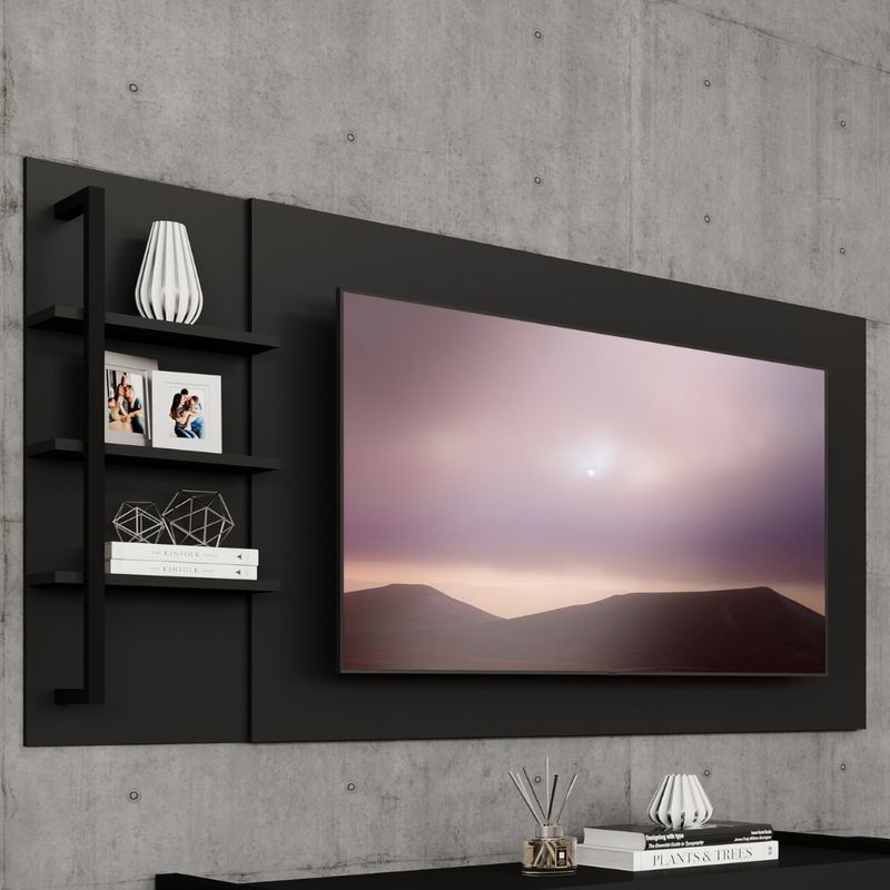 Painel-para-TV-ate-50-Polegadas-c--Prateleiras-Amazonas-Carraro-Preto