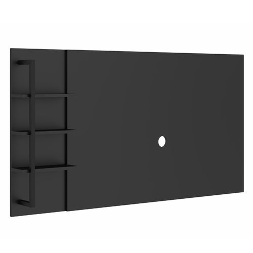 Rack com Painel TV 50" Ohio Carraro Preto