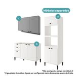 Armario-de-Cozinha-Completa-c--Balcao-Lotus-Slim-Carraro-Branco-com-Cinza-Titanio