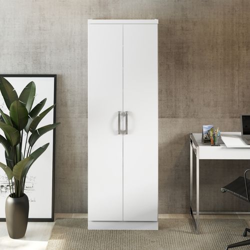 Armário Multiuso 2 Portas 424 Carraro Branco