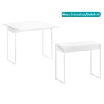 Conjunto-Sala-de-Jantar-com-Mesa-Dobravel---2-Banquetas-1591-Carraro-Branco