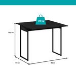 Conjunto-Sala-de-Jantar-com-Mesa-Dobravel---2-Banquetas-1591-Carraro-Preto