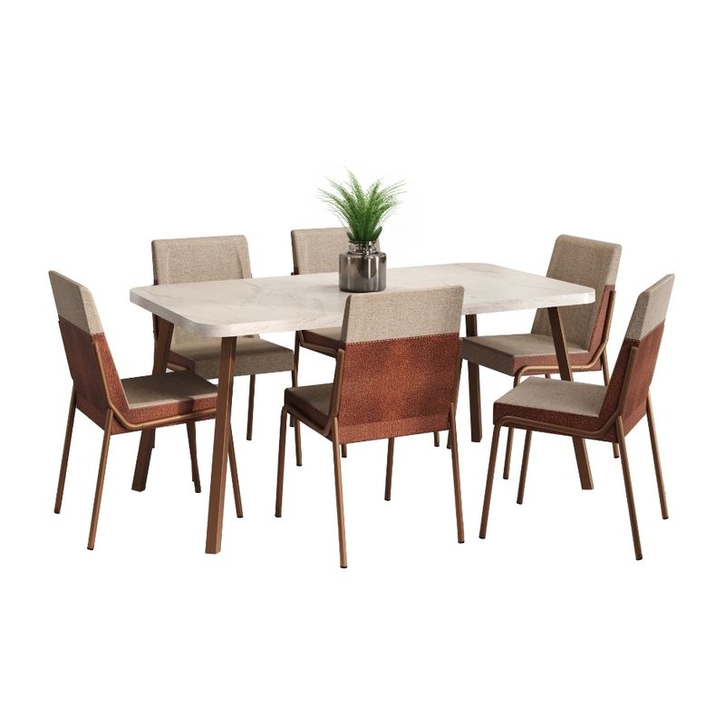 Conjunto-Sala-de-Jantar-6-Cadeiras-San-Paolo-Carraro-Petra-e-Rose