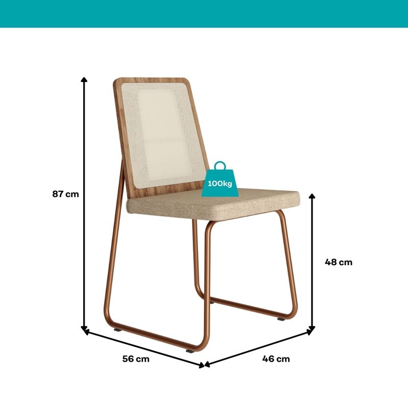 Conjunto-Sala-de-Jantar-4-Dacia-Carraro-Gelo-e-Rose