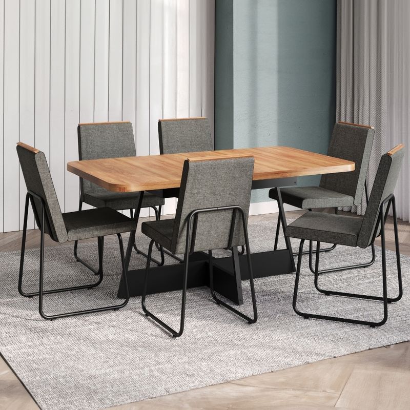 Conjunto-Sala-de-Jantar-6-Cadeiras-Arezzo-Carraro-Nogal-e-Preto