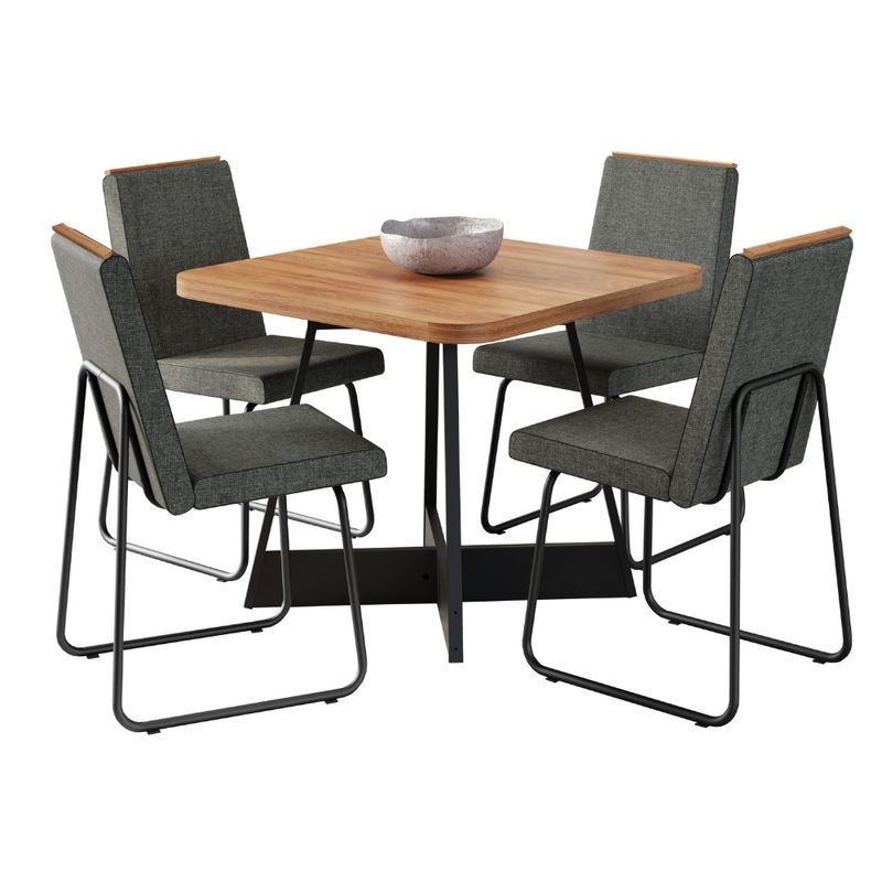 Conjunto-Sala-de-Jantar-4-Cadeiras-Belluno-Carraro-Nogal-e-Preto