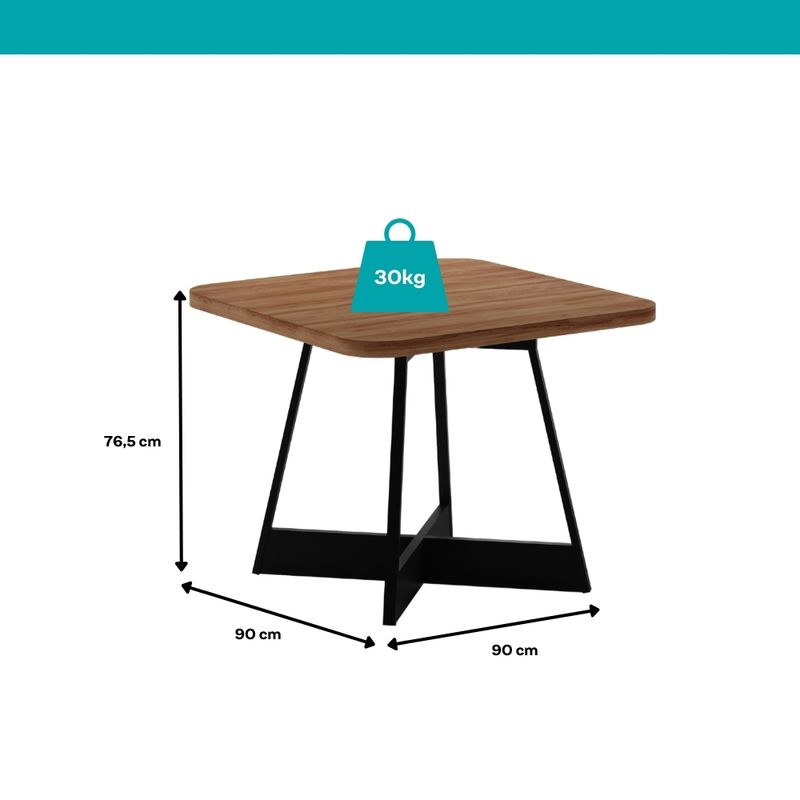 Conjunto-Sala-de-Jantar-4-Cadeiras-Belluno-Carraro-Nogal-e-Preto