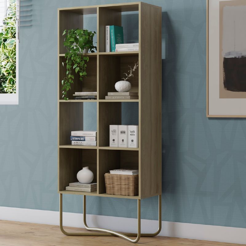 Estante-Livreiro-Multiuso-com-8-Nichos-1278-Carraro-Noce