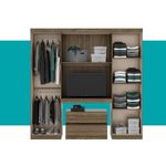 Guarda-Roupa-Casal-6-Portas-c--Gaveteiro-Porto-Carraro-Legno