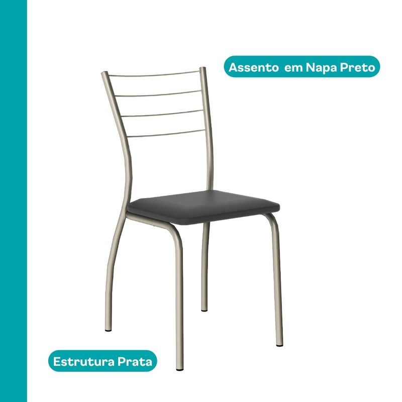 Conjunto-Sala-de-Jantar-4-Cadeiras-Tallim-Carraro-Prata