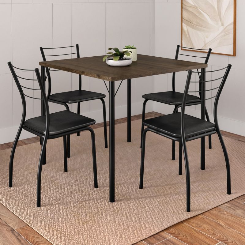 Conjunto-Sala-de-Jantar-4-Cadeiras-Marbella-Carraro-Legno-Preto