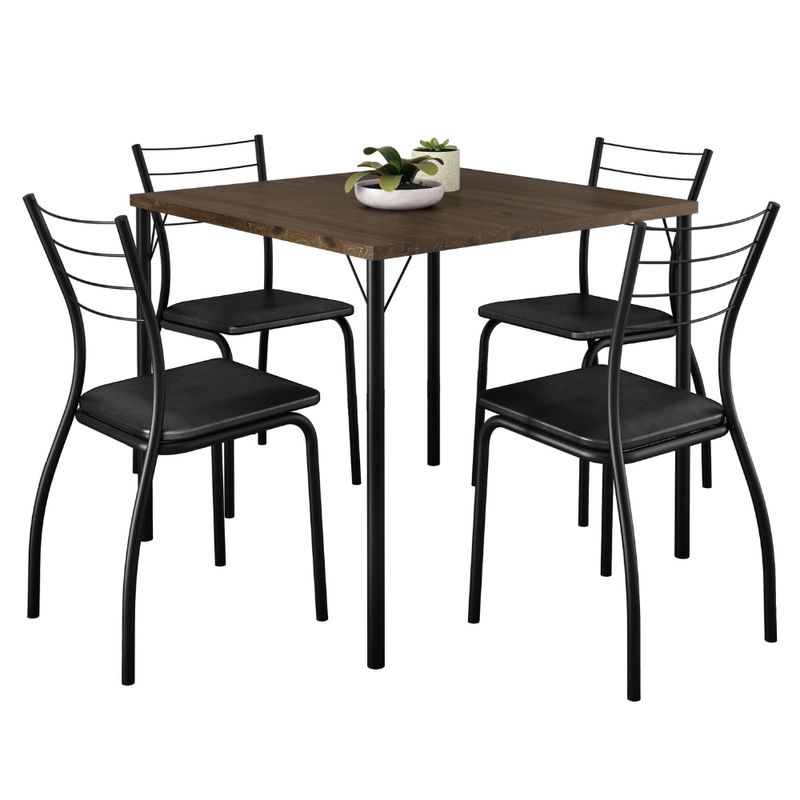 Conjunto-Sala-de-Jantar-4-Cadeiras-Marbella-Carraro-Legno-Preto