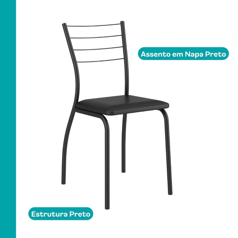 Conjunto-Sala-de-Jantar-4-Cadeiras-Marbella-Carraro-Legno-Preto
