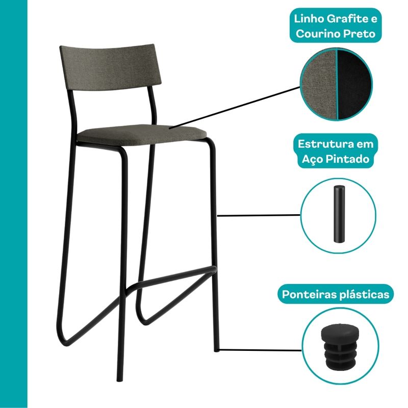 Ilha-de-Cozinha-Milla-e-Banquetas-Carraro-Nogal-Preto