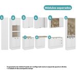 Armario-de-Cozinha-Completa-s--Tampo-Milla-Aura-Carraro-Branco