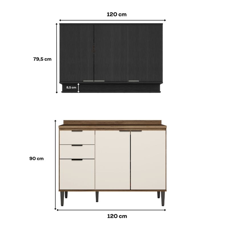 Armario-de-Cozinha-Completa-c--Tampo-Lotus-Tiny-Carraro-Freijo-Off-White-Preto-Touch