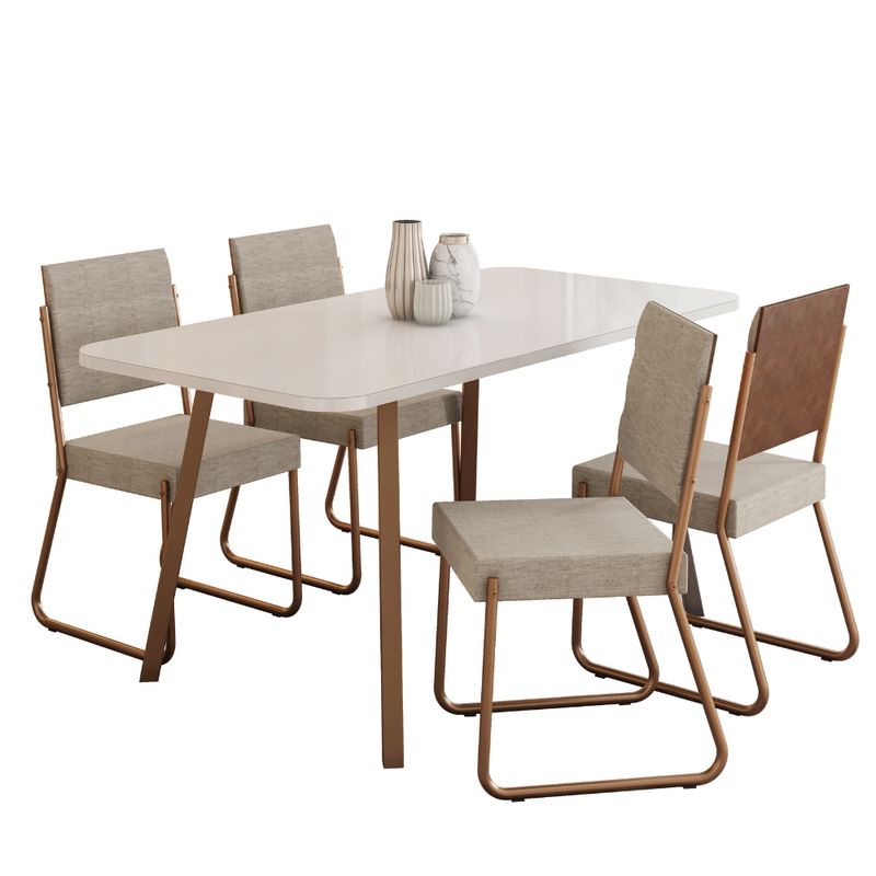 Conjunto-Sala-de-Jantar-4-Cadeiras-Barcelona-Carraro-Gelo-Areia-Rose