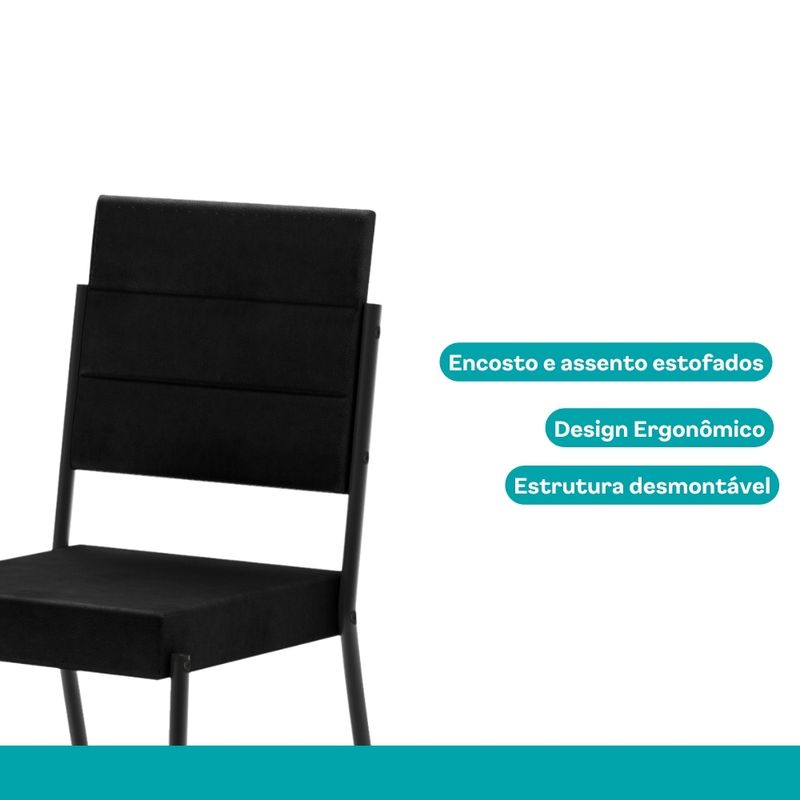 Conjunto-Sala-de-Jantar-4-Cadeiras-Dalia-Carraro-Nogal-Preto