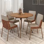 Conjunto-Sala-de-Jantar-4-Cadeiras-Verona-Carraro-Freijo-Areia-Rose