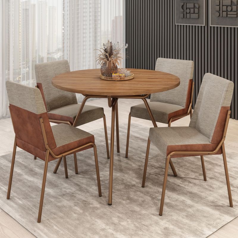 Conjunto-Sala-de-Jantar-4-Cadeiras-Verona-Carraro-Freijo-Areia-Rose