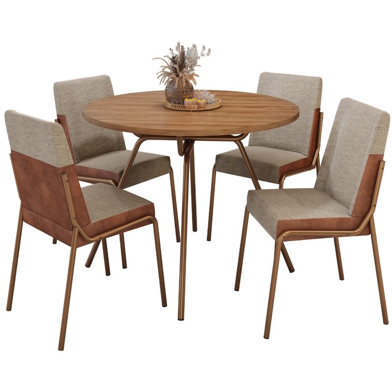 Conjunto-Sala-de-Jantar-4-Cadeiras-Verona-Carraro-Freijo-Areia-Rose