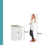 Balcao-de-Cozinha-60-cm-2-Gavetas-MDF-c--Tampo-Milla-Carraro-Branco