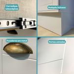 Balcao-de-Cozinha-60-cm-2-Gavetas-MDF-c--Tampo-Milla-Carraro-Branco