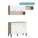 Armario-de-Cozinha-Compacta-Arizona-Tiny-Carraro-Carvalho-com-Branco