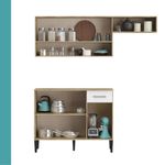 Armario-de-Cozinha-Compacta-Arizona-Tiny-Carraro-Carvalho-com-Branco
