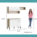 Armario-de-Cozinha-Compacta-Arizona-Tiny-Carraro-Carvalho-com-Branco