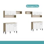 Armario-de-Cozinha-Compacta-Arizona-Tiny-Carraro-Carvalho-com-Branco