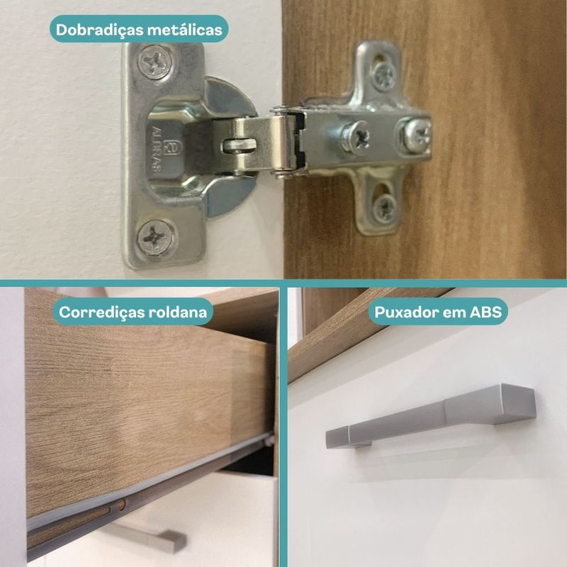 Armario-de-Cozinha-Compacta-Arizona-Tiny-Carraro-Carvalho-com-Branco