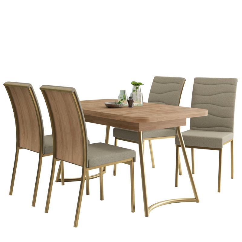 Conjunto-Sala-de-Jantar-4-Cadeiras-Montelouro-Carraro-Carvalho-Dourado-01 ML