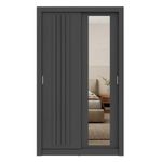 1182-Guarda-Roupa-Solteiro-com-Espelho-2-Portas-de-Correr-Nero-Carraro-Branco-c-Noce-02